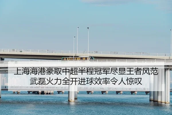 上海海港豪取中超半程冠军尽显王者风范 武磊火力全开进球效率令人惊叹